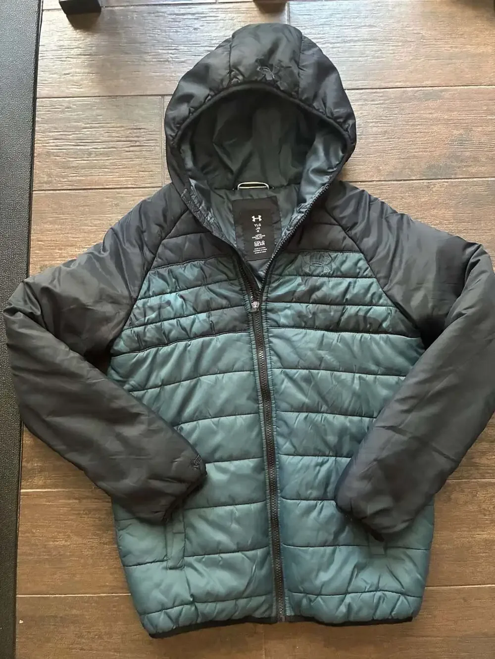 Under Armour Youth Boys ColdGear Storm Hooded Puffer Jacket
